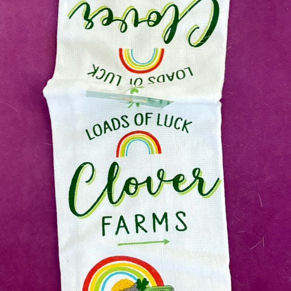 Irish sign and dish towel - Picture 4 of 5